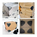 IMPODIO Siku Pelindung Sudut Box Packaging – Triangle Plastic Corner - dalam penggunaan