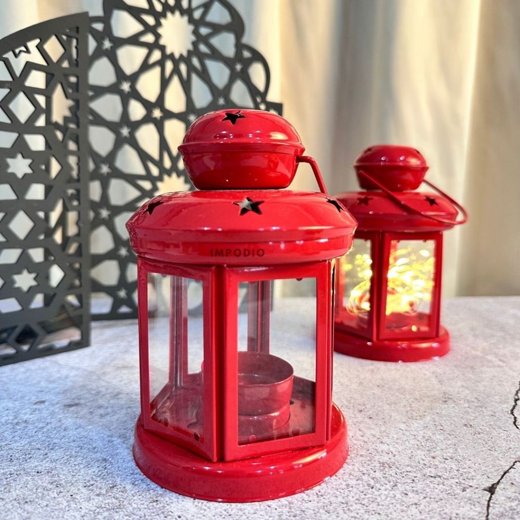 IMPODIO Lampu lentera dekorasi hari raya minimalist - accessories photography