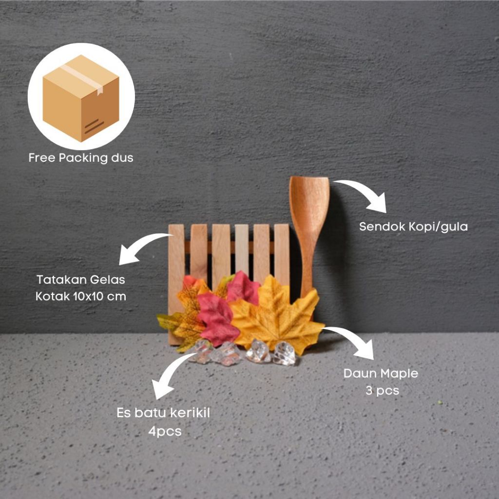 IMPODIO Paket Musim Gugur / set aesthetic photo produk paket props foto