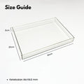 IMPODIO Water Tray Table-Photography Props Foto Air produk - background putih