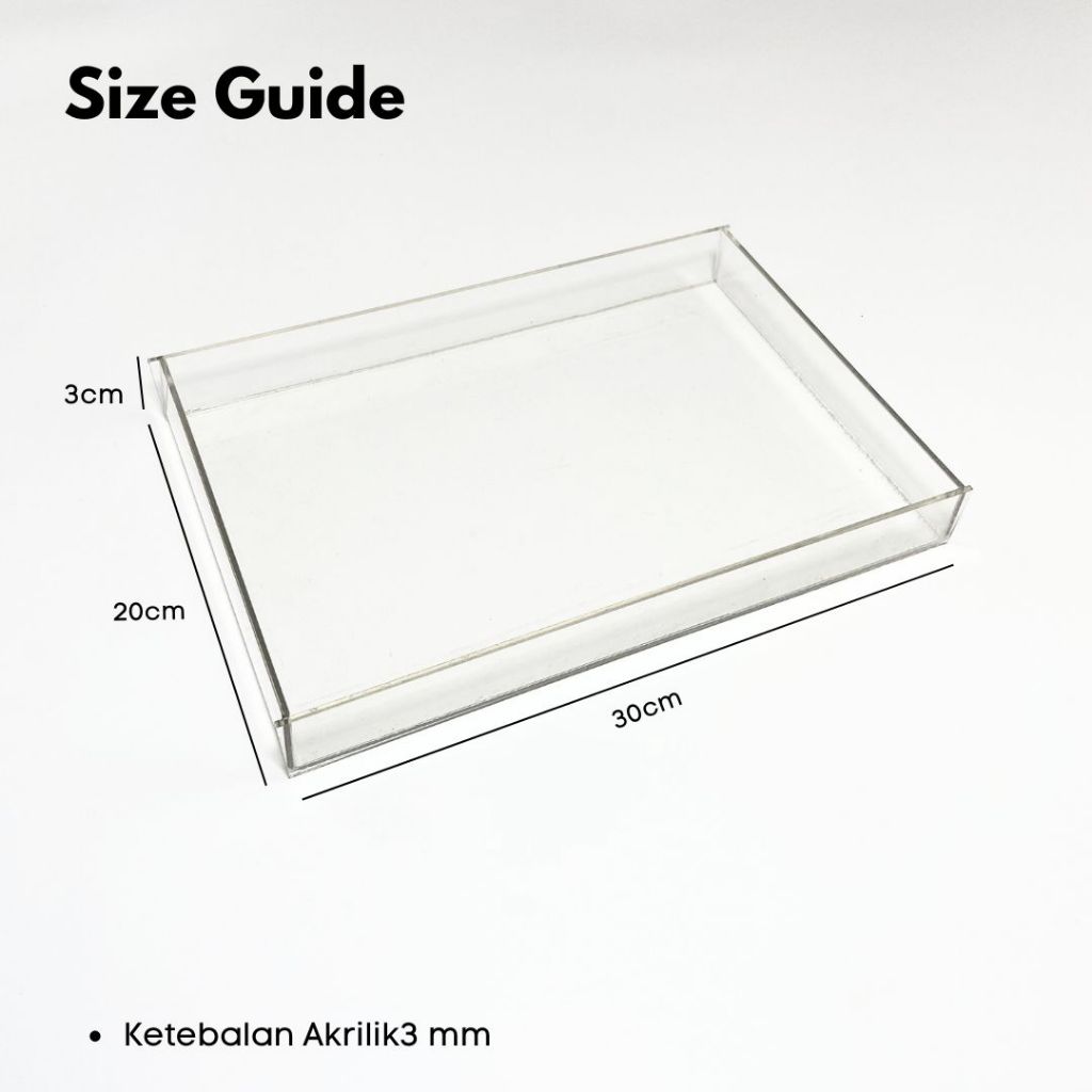 IMPODIO Water Tray Table-Photography Props Foto Air produk