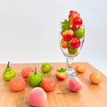 IMPODIO Buah Buahan Mini Palsu Satuan – Fake Artificial Fruits - detail produk