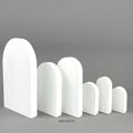 IMPODIO Kayu Arch Display Geometry Paket 2 Pcs- Properti foto produk - tampak samping