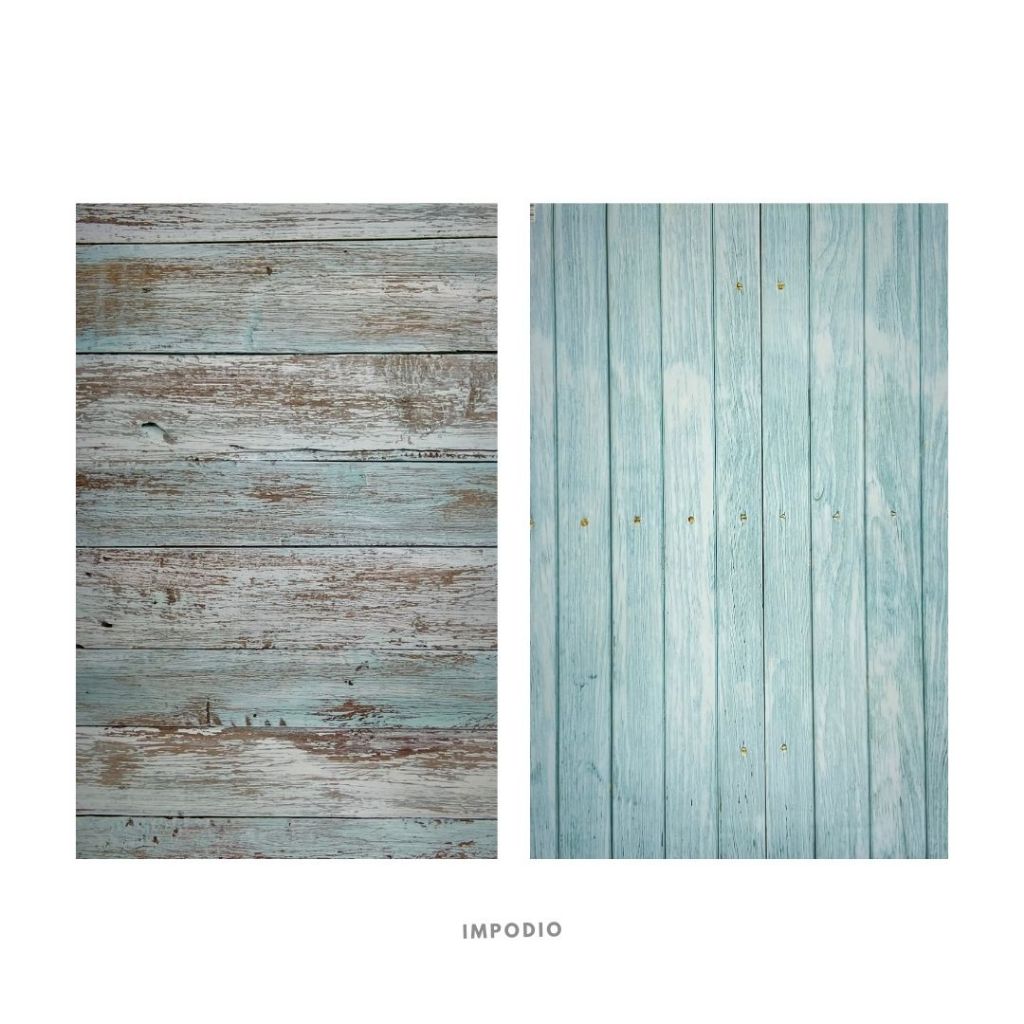 IMPODIO Background Paper Motif 2 Sisi Bolak Balik - Latar Belakang Fotografi Backdrop Produk