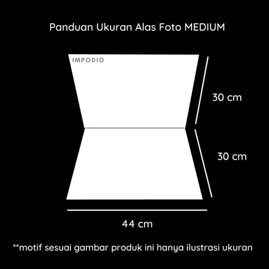 IMPODIO Alas Foto Lipat Motif Christmas Natal 31-36 - Background foto waterproof