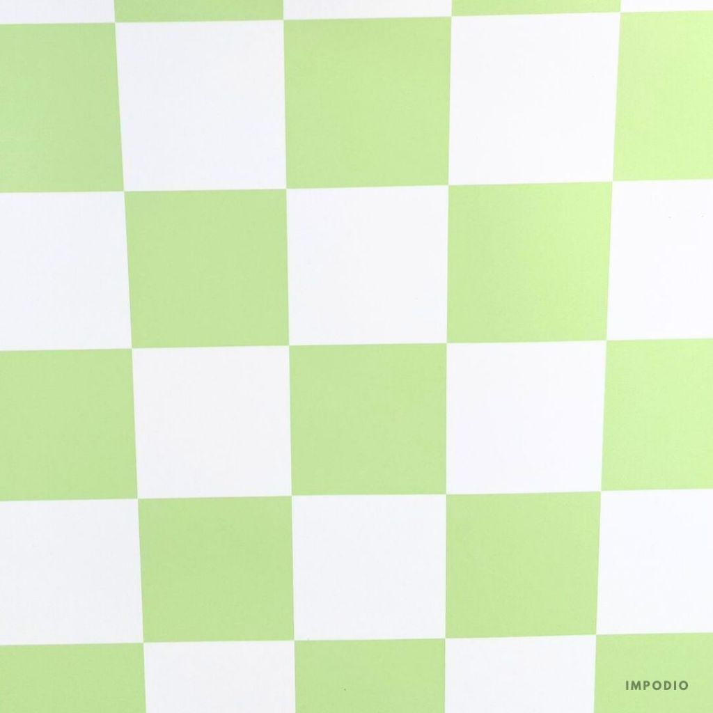 IMPODIO Background Paper Checkered Kotak-Kotak Ukuran 50x75cm - Alas Backdrop Seamless Photography