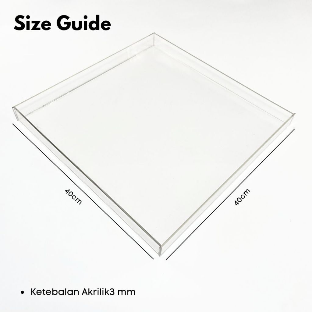 IMPODIO Water Tray Table-Photography Props Foto Air produk