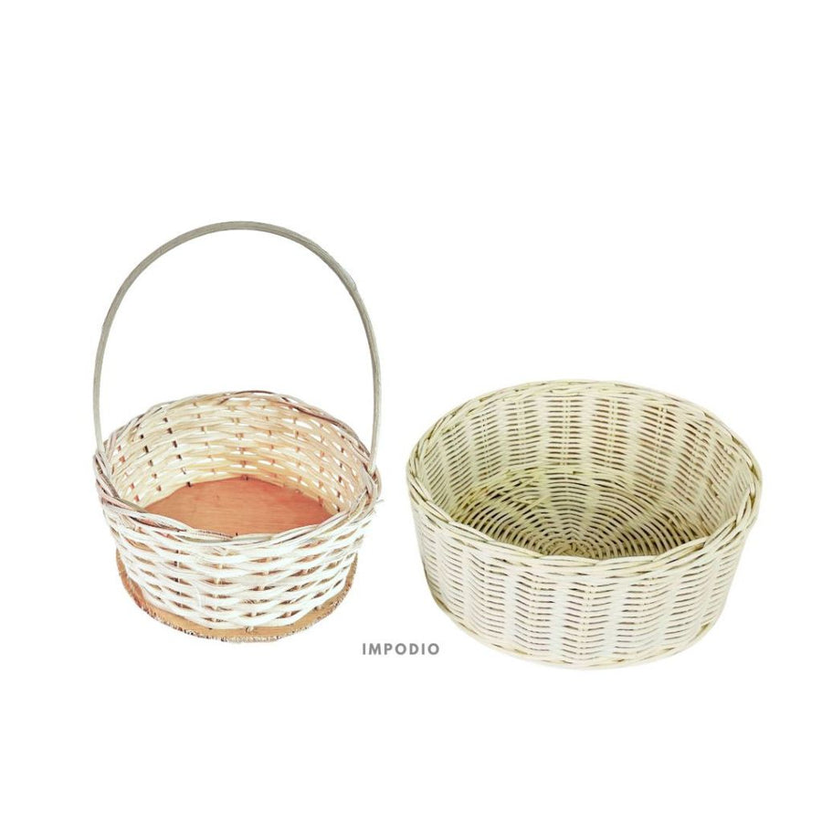 IMPODIO Keranjang Jumbo rotan hampers – wadah parcel – props foto