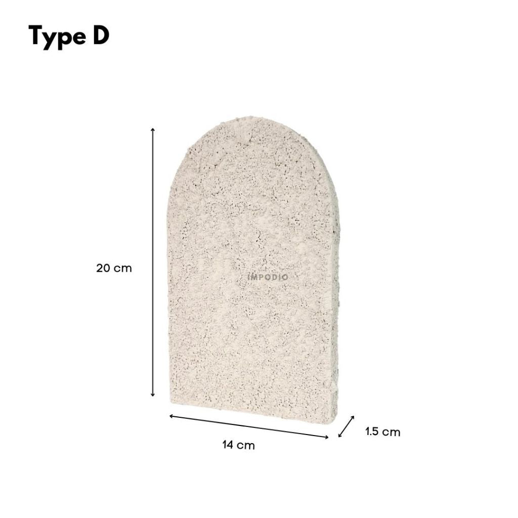 IMPODIO Texture Geometry Photo Props Satuan - podium leveling balok display -  Product Shooting Decoration Stand Backdrop Photography