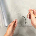 IMPODIO Alas foto studio mika kaku 0,3mm lebar 140cm IMPODIO- - tampak samping