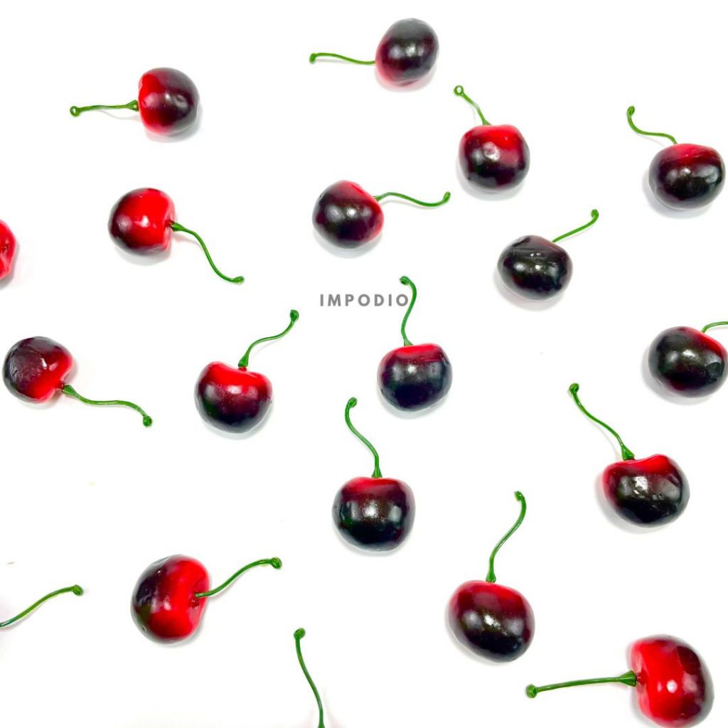IMPODIO Mini Cherry Imitasi Properti foto produk