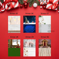 IMPODIO Alas Foto Lipat Motif Christmas Natal 25-30