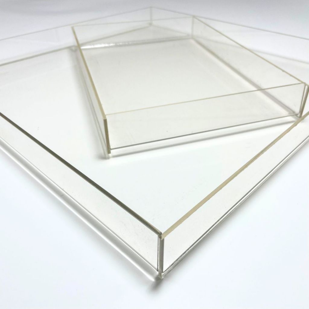 IMPODIO Water Tray Table 20x20 cm - Photography Props Foto Air produk GARANSI PECAH/ RUSAK DI KURIR