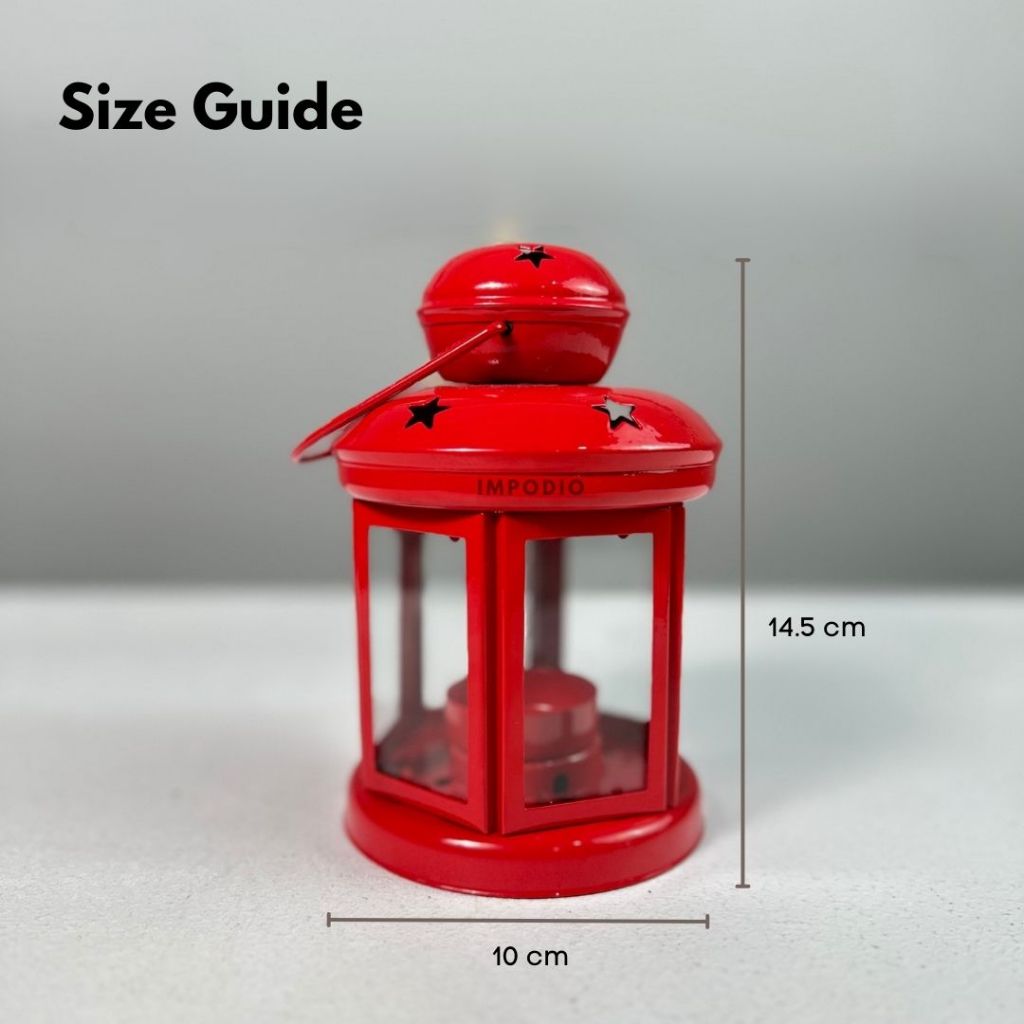 IMPODIO Lampu lentera dekorasi hari raya minimalist - detail produk