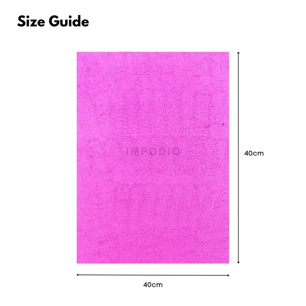 IMPODIO Hardboard Background 2 Sisi Textured Ukuran 60x40cm - tampak samping