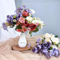 IMPODIO Bunga Peony Artificial Palsu – Fake Flower Bouquet Hiasan