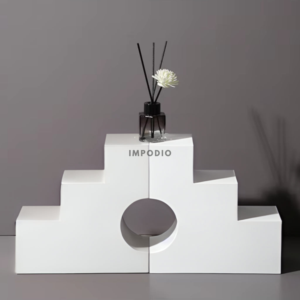 IMPODIO Geometry Tangga Kayu - Properti Display Foto Produk - arch  props photo