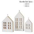 IMPODIO Set 3pcs Geometry Natal – wall window panel - tampak samping