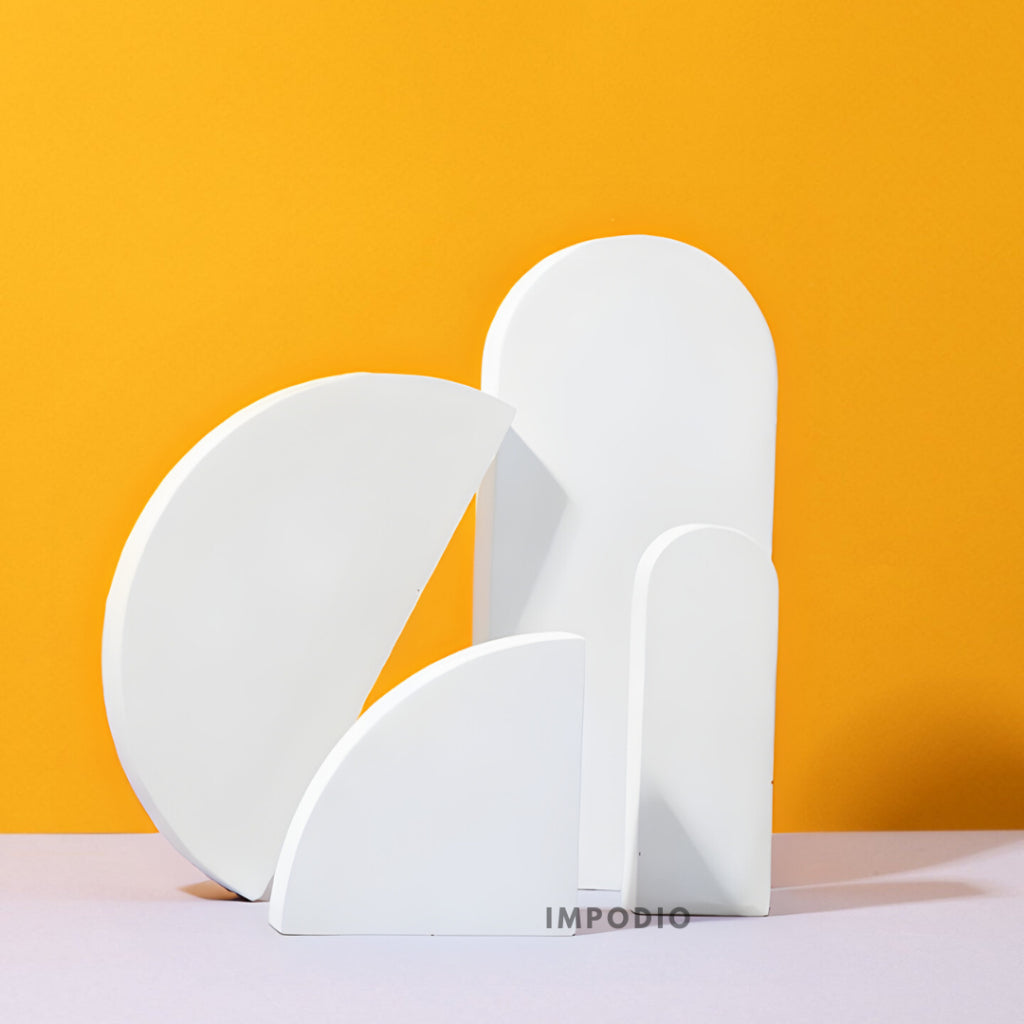 IMPODIO Set 4pcs Geometry Photo Props - leveling balok tangga display - Product Shooting Photography