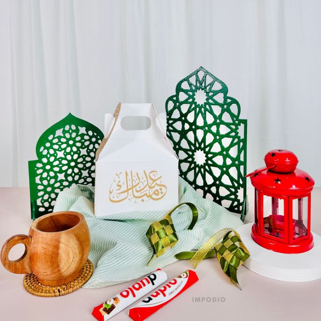 IMPODIO Gobo tema middle eastern ramadhan - pengatur bayangan cookie jendela photo props - Dekorasi Lebaran Eid Mubarak props foto produk