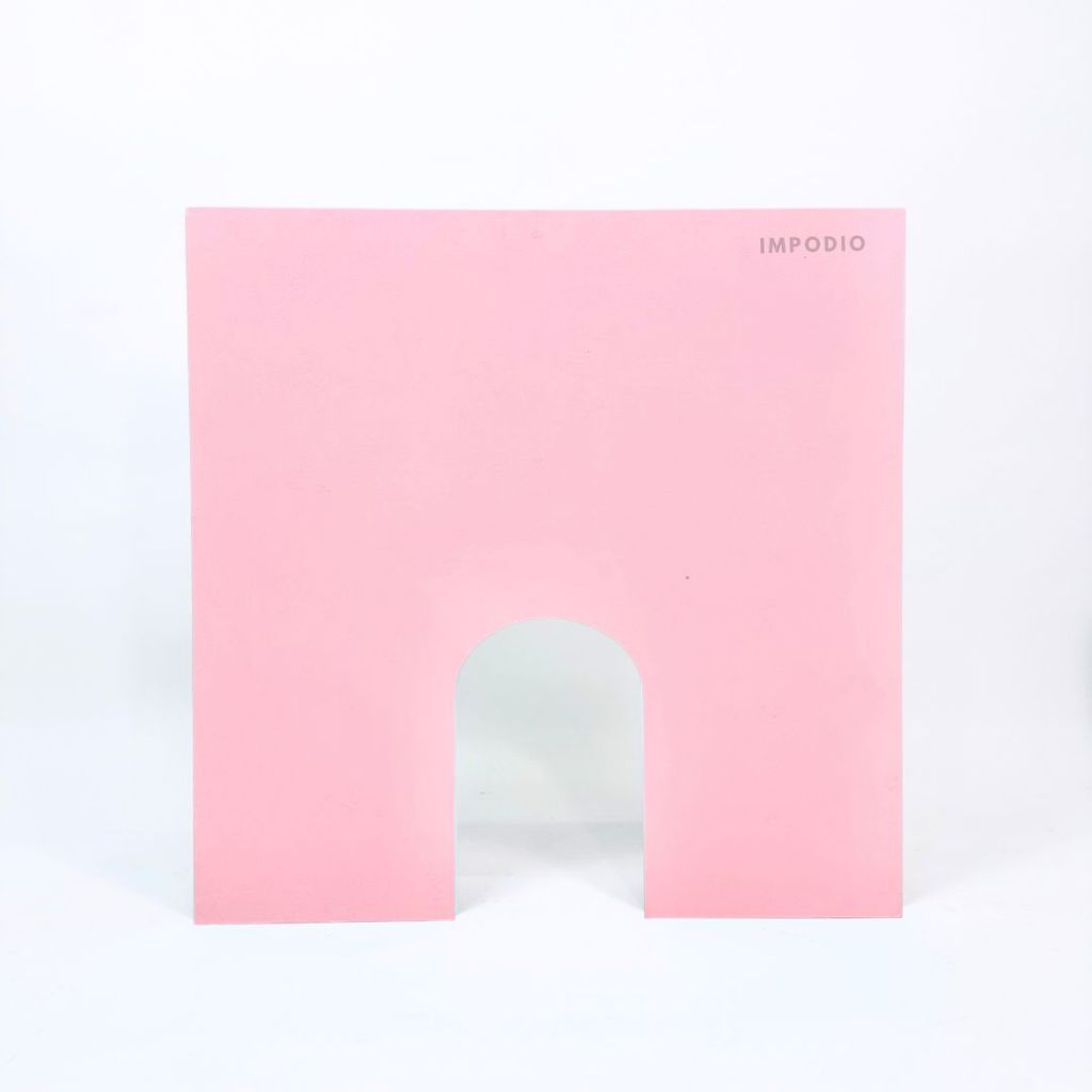 IMPODIO Hardboard Arch Geometry Wall Panel - Background Photography Model Pintu Dekorasi Props Photo