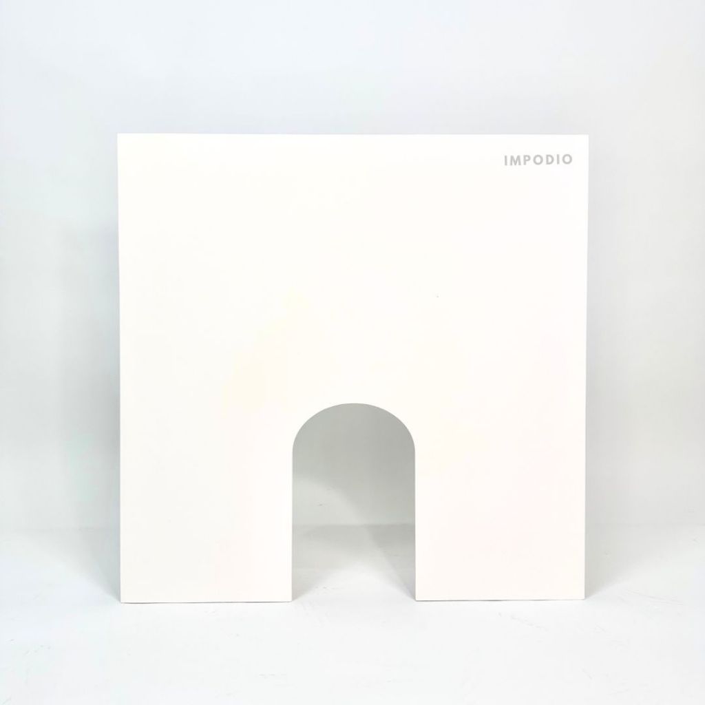 IMPODIO Hardboard Arch Geometry Wall Panel - Background Photography Model Pintu Dekorasi Props Photo