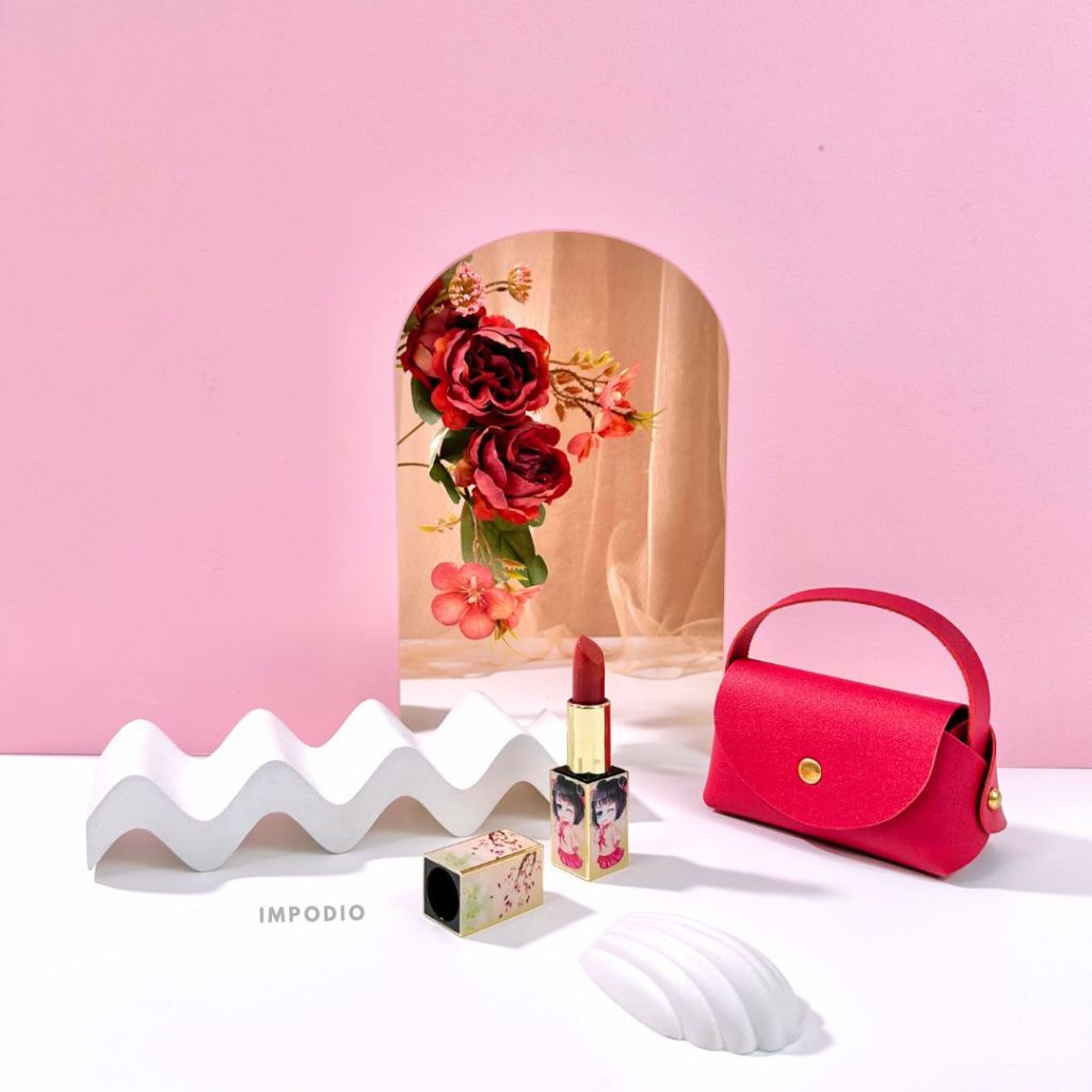 IMPODIO Hardboard Arch Geometry Wall Panel - Background Photography Model Pintu Dekorasi Props Photo