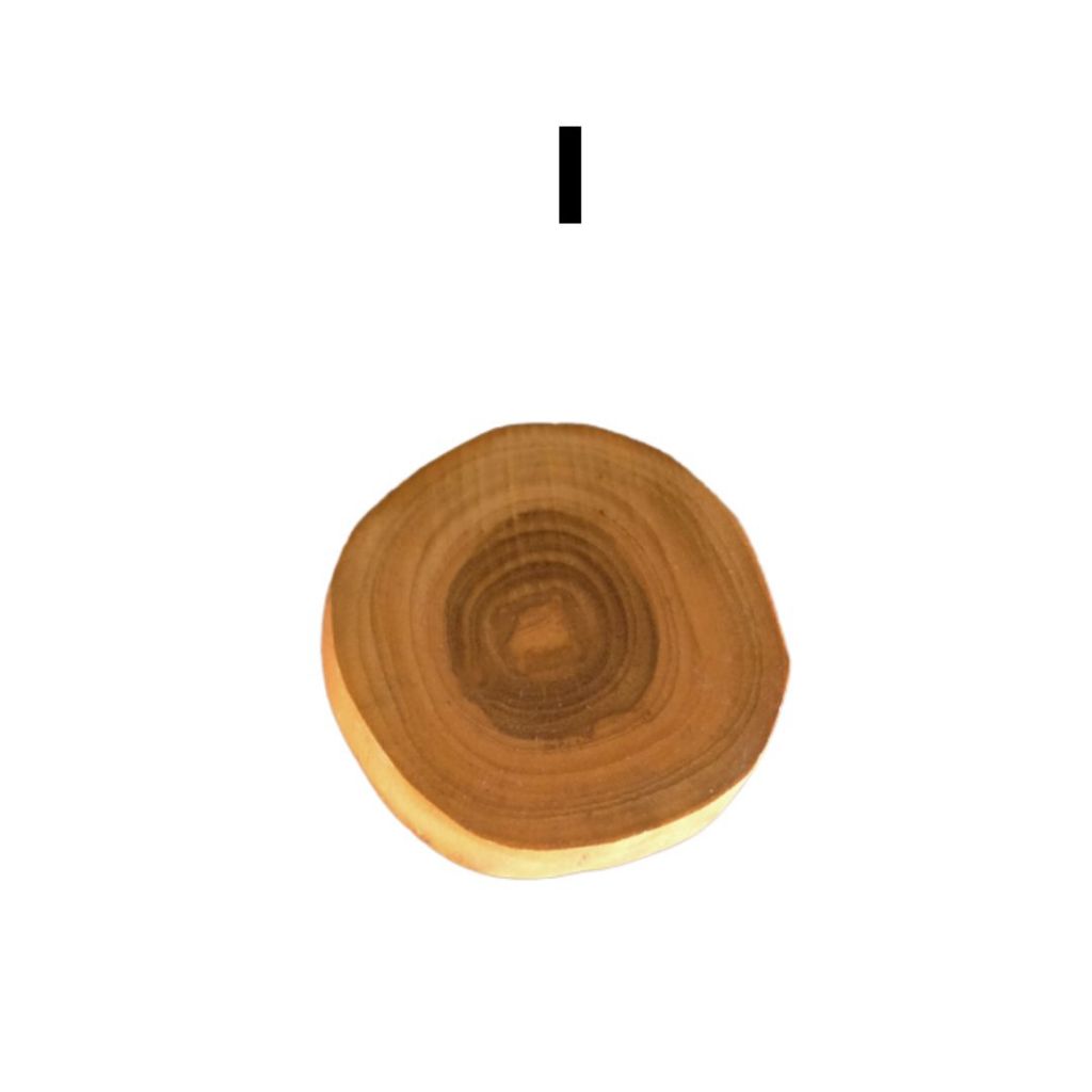 IMPODIO Tatakan Gelas kayu coaster - props foto