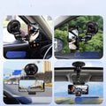 IMPODIO Suction cup holder device pegangan hp – action cam di kaca - tampak samping