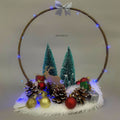 IMPODIO LED Dekorasi Fairy Light Tumbler 3 Meter Hiasan Natal- - dalam penggunaan