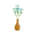 IMPODIO Paket Vas Bunga kayu + artificial baby breath flowers vase - foto 9