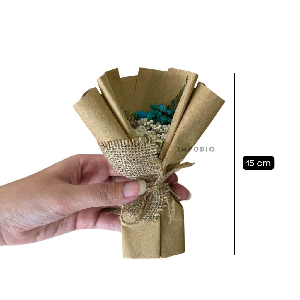IMPODIO Mini bouquet / bunga buket mini / bunga souvenir kecil