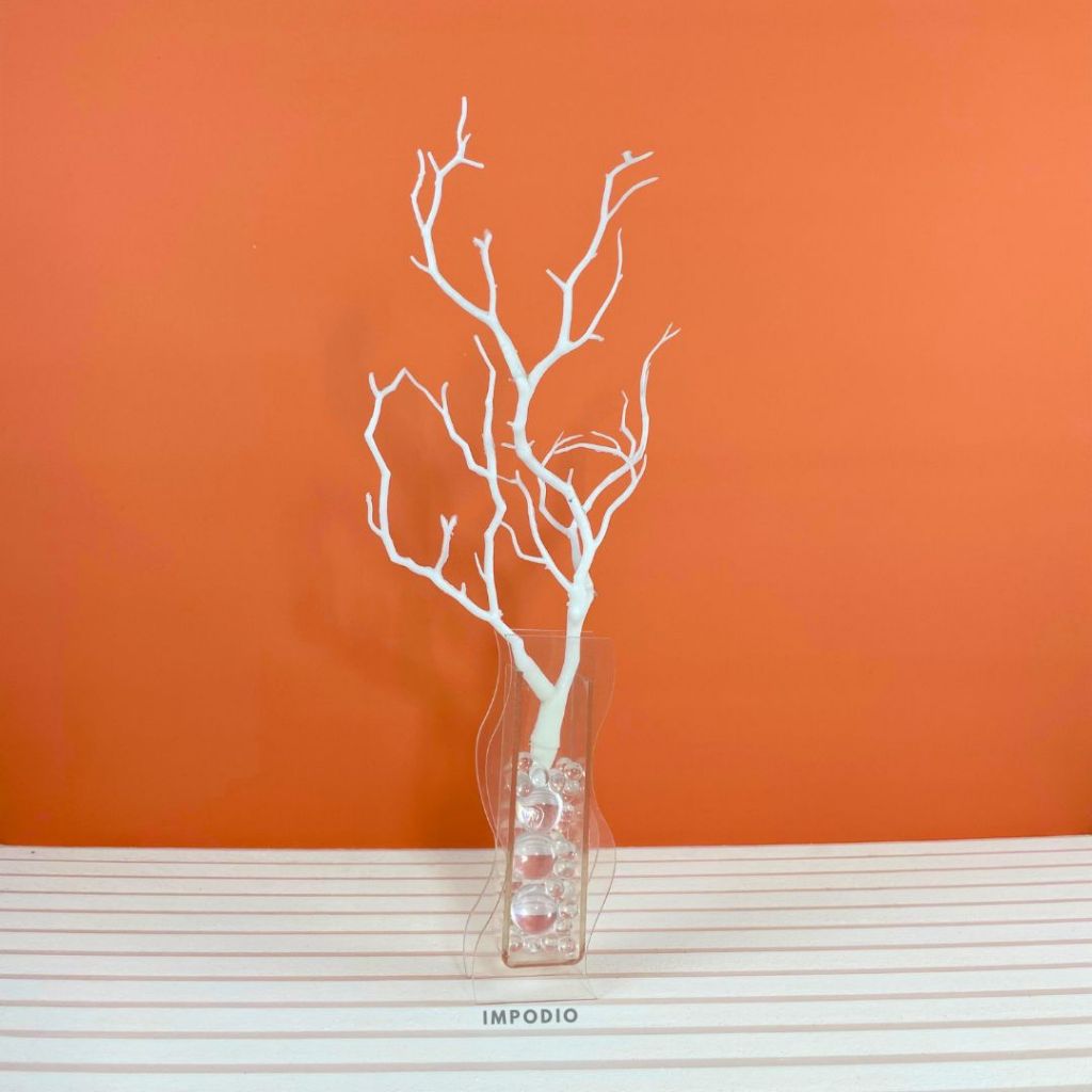 IMPODIO Ranting Pohon Artificial Palsu Plastik - Hiasan Mahar Hampers Dekorasi Foto Produk