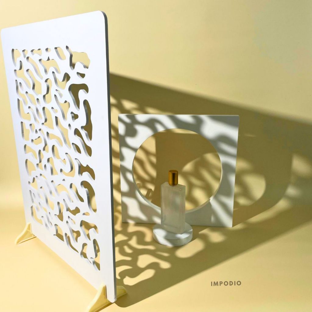 IMPODIO Shadow Photography Board - Papan Refleksi GOBO untuk Fotografer Kreatif