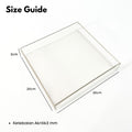 IMPODIO Water Tray Table-Photography Props Foto Air produk - packaging