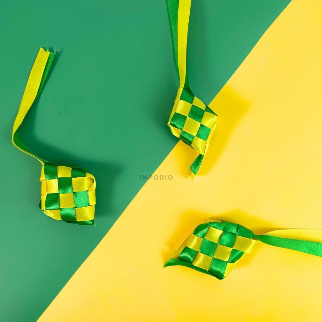 IMPODIO Background warna polos 50x100cm latar foto produk tema LEBARAN / Eid Mubarak model gulungan lembaran waterproof / kode 01-04