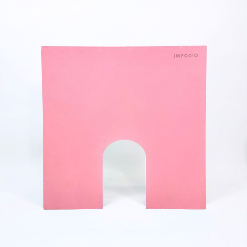 IMPODIO Hardboard Arch Geometry Wall Panel - Background Photography Model Pintu Dekorasi Props Photo