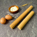 IMPODIO Rolling Pin Kayu penggilas – Penggiling Adonan panjang 20 dan - detail produk