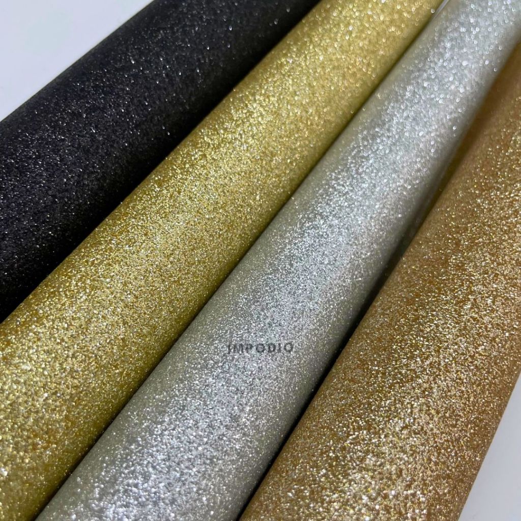 IMPODIO Background Glitter Sparkle Ukuran 70x50cm - Backdrop Studio Fotografi Produk