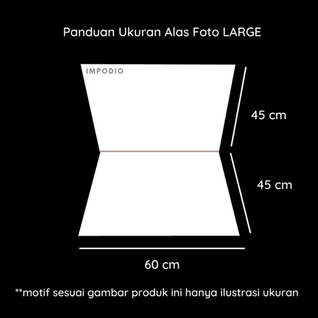 IMPODIO Alas Foto Lipat Motif Christmas Natal 19-24 - Background foto waterproof