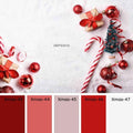 IMPODIO Alas Foto Lipat Motif Christmas Natal 43-47