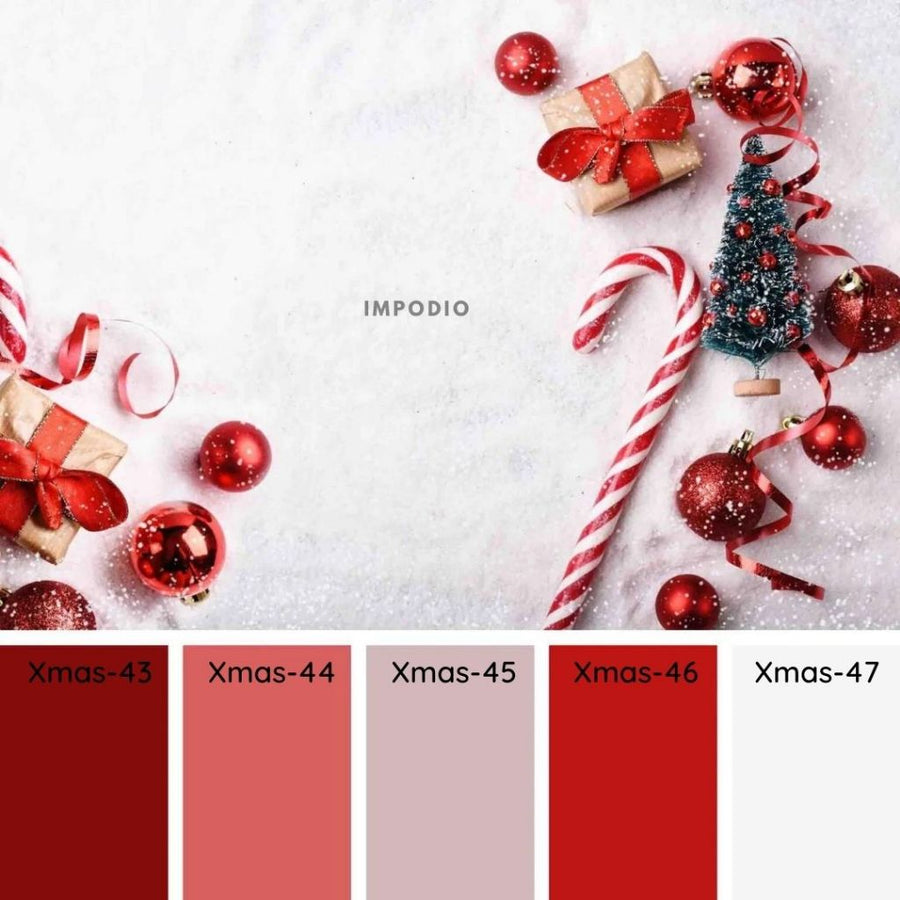 IMPODIO Alas Foto Lipat Motif Christmas Natal 43-47