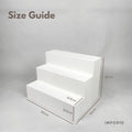 IMPODIO Tangga Podium Kayu Jumbo 60x45x45cm - close up