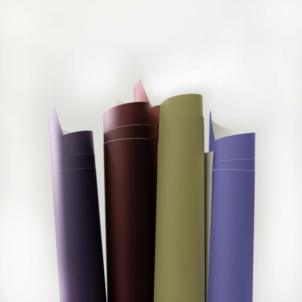 IMPODIO Dark Series paper Background Color 50x50 cm - Latar Belakang Fotografi Backdrop Produk