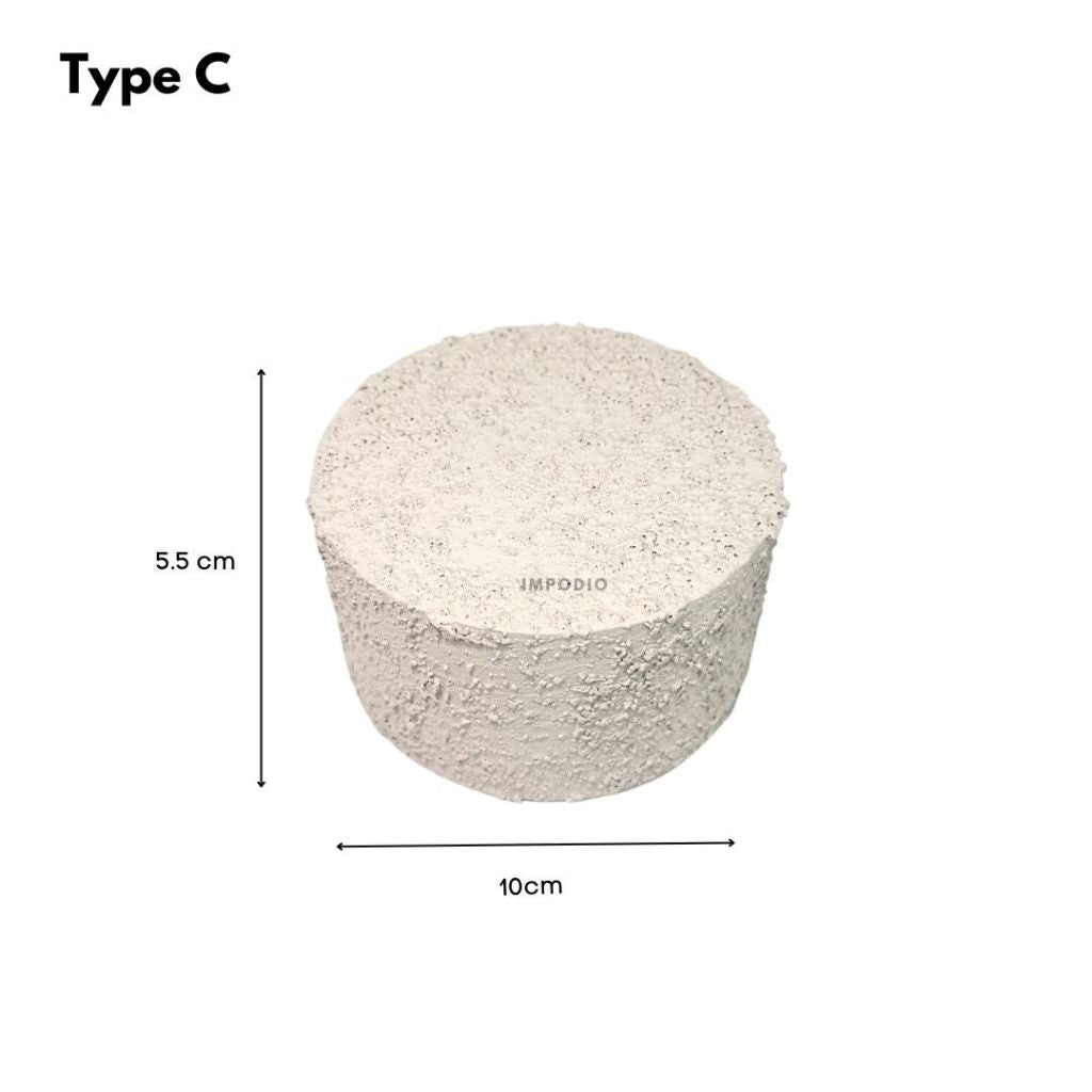 IMPODIO Texture Geometry Photo Props Satuan - podium leveling balok display -  Product Shooting Decoration Stand Backdrop Photography