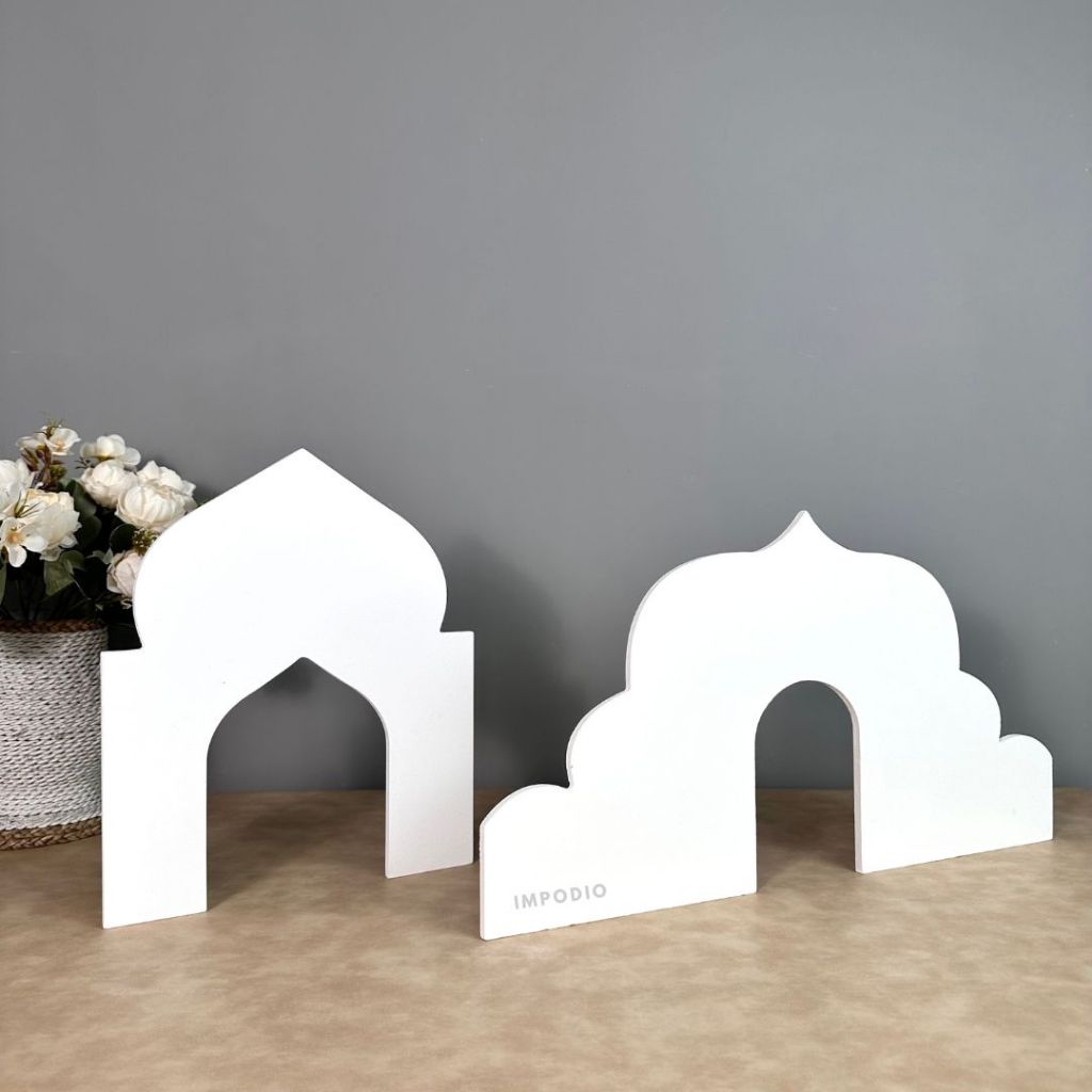 IMPODIO Props Ramadhan Tema Middle Eastern Town House - Dekorasi Eid Mubarak Idul Fitri