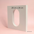 IMPODIO Geometry Oval – Props Properti Foto - close up