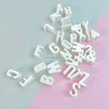 IMPODIO Dekorasi Huruf Alphabet Concerete Satuan – Custom Nama, Desain - detail produk