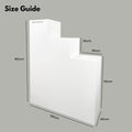 IMPODIO Tangga Podium EXTRA BIG Ukuran 150x120x40cm - tampak samping