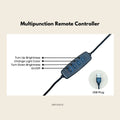 IMPODIO Lampu LED Fill Light Bulat 16cm Content Creator Lighting - tampak samping